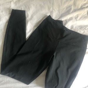 Nike black leggings high waisted full length
